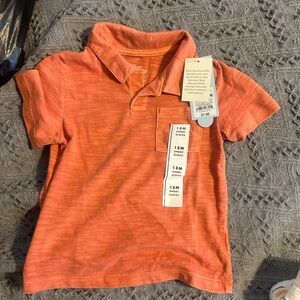 Orange Kids Polo Shirt